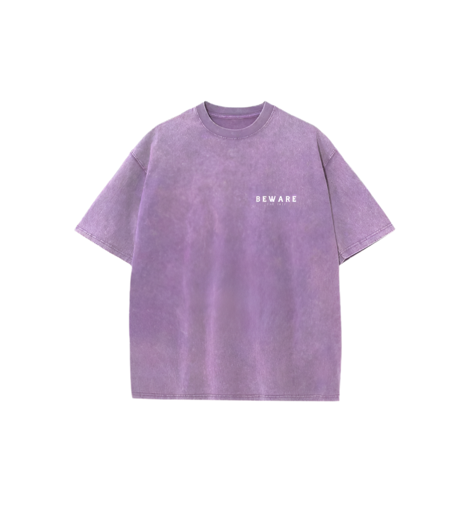 Twenty Seven Club Tee - Wash Purple