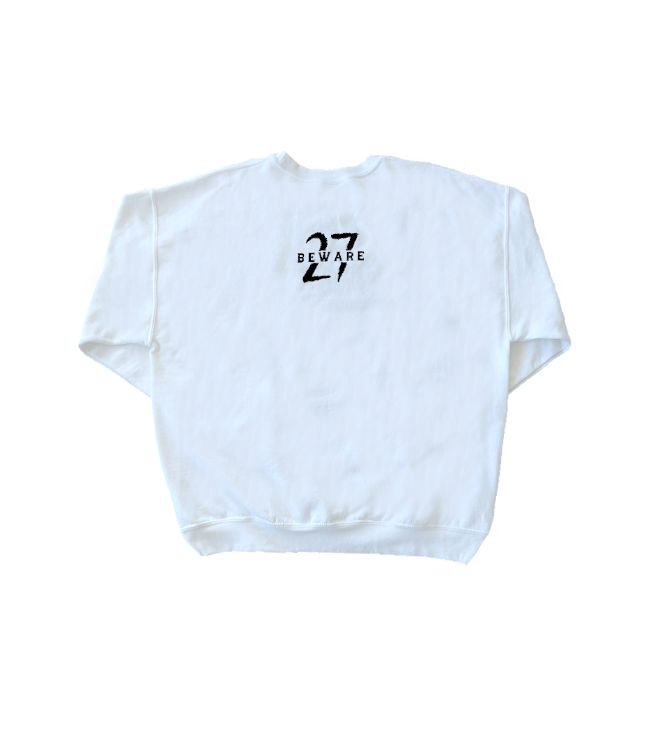 Lightweight Twenty Seven Club Crew - White