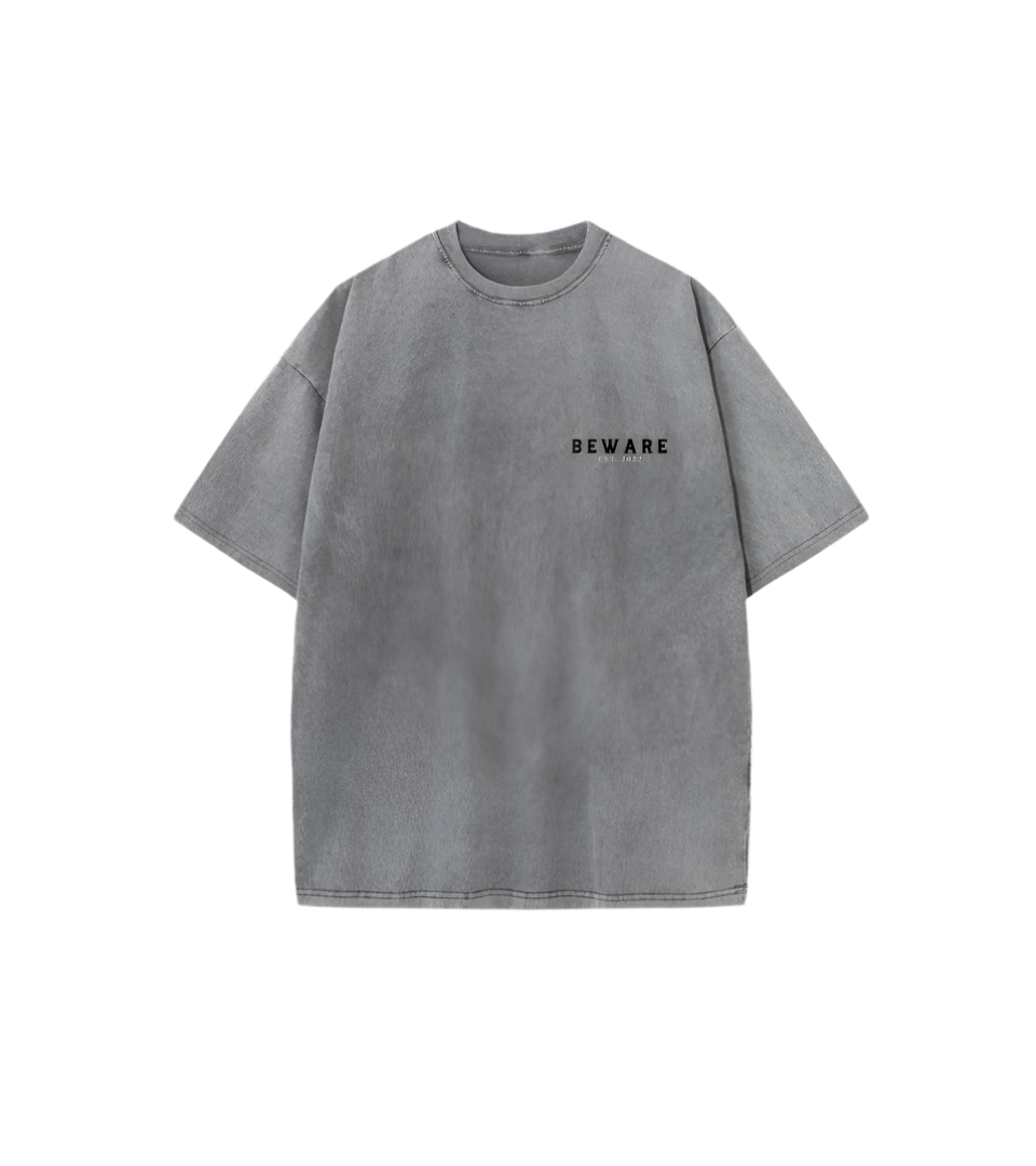 Twenty Seven Club Tee - Wash Grey