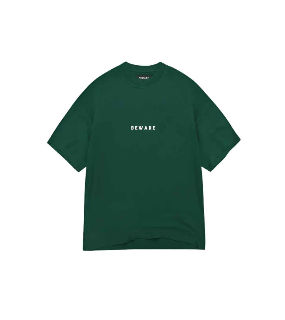 Beware Heavyweight Tee - Forest